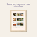 Póster Enmarcado Madera con Cristal | Decoración Mascotas