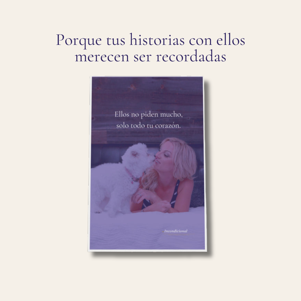 Póster Enmarcado en Madera para Mascotas | Incondicional