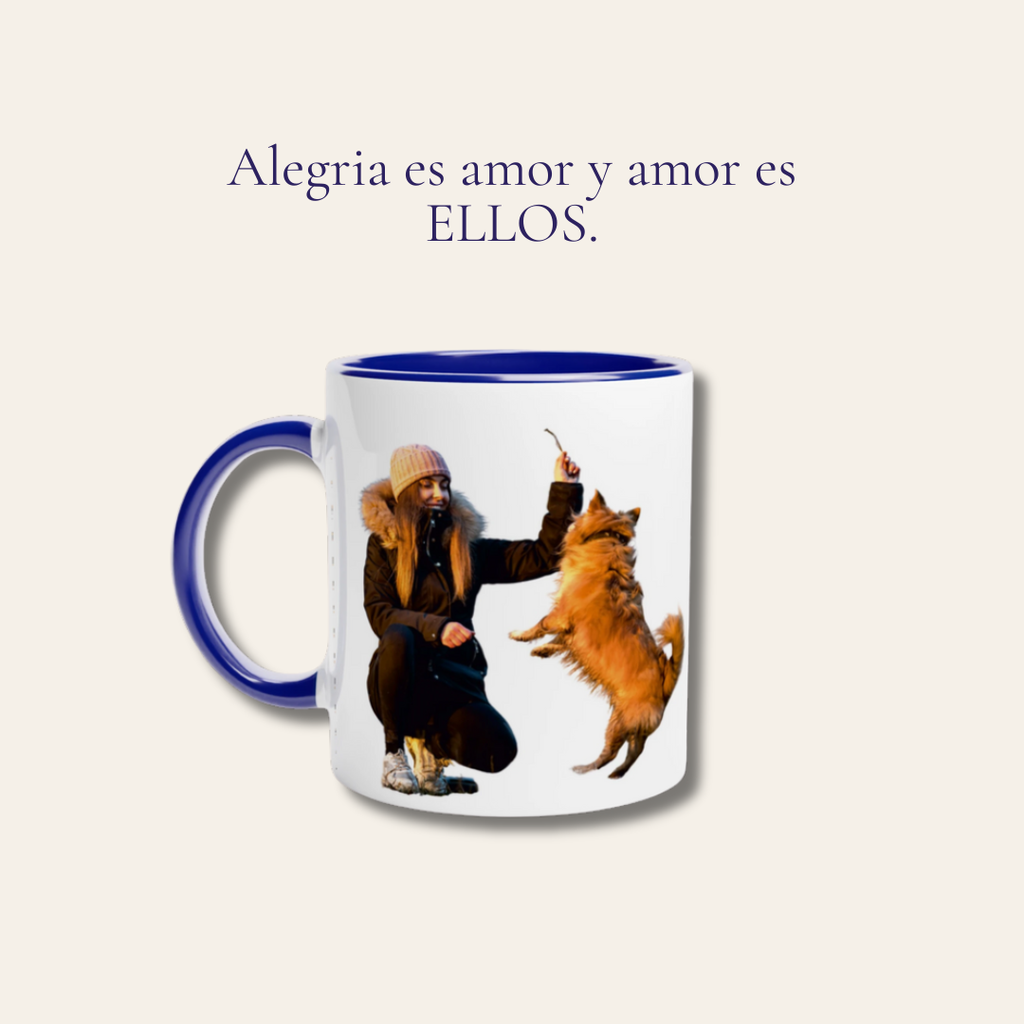 Taza de cerámica personalizada para mascotas | Incondicional