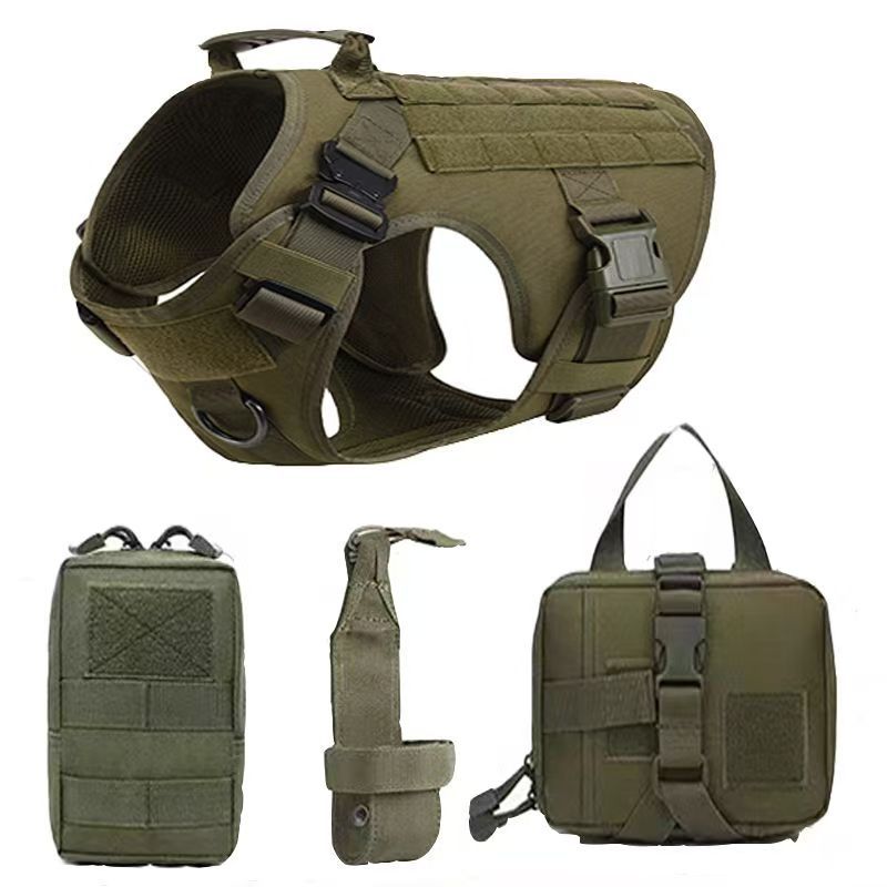 Kit de aventura para perros | Chaleco outdoor + accesorios de paseo