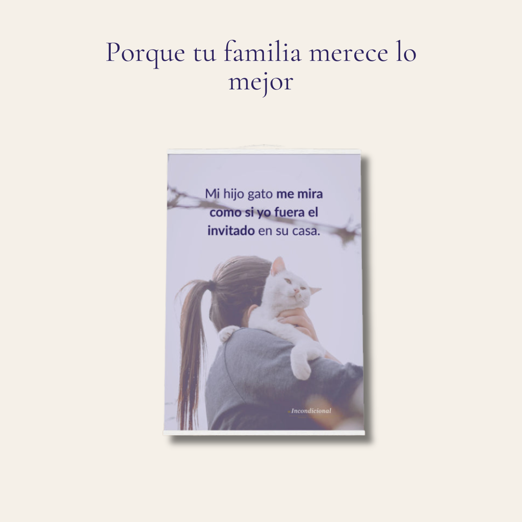 Póster personalizado con tu mascota | Papel semimate premium