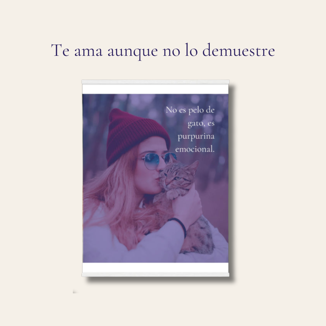 Póster personalizado con tu mascota | Papel semimate premium