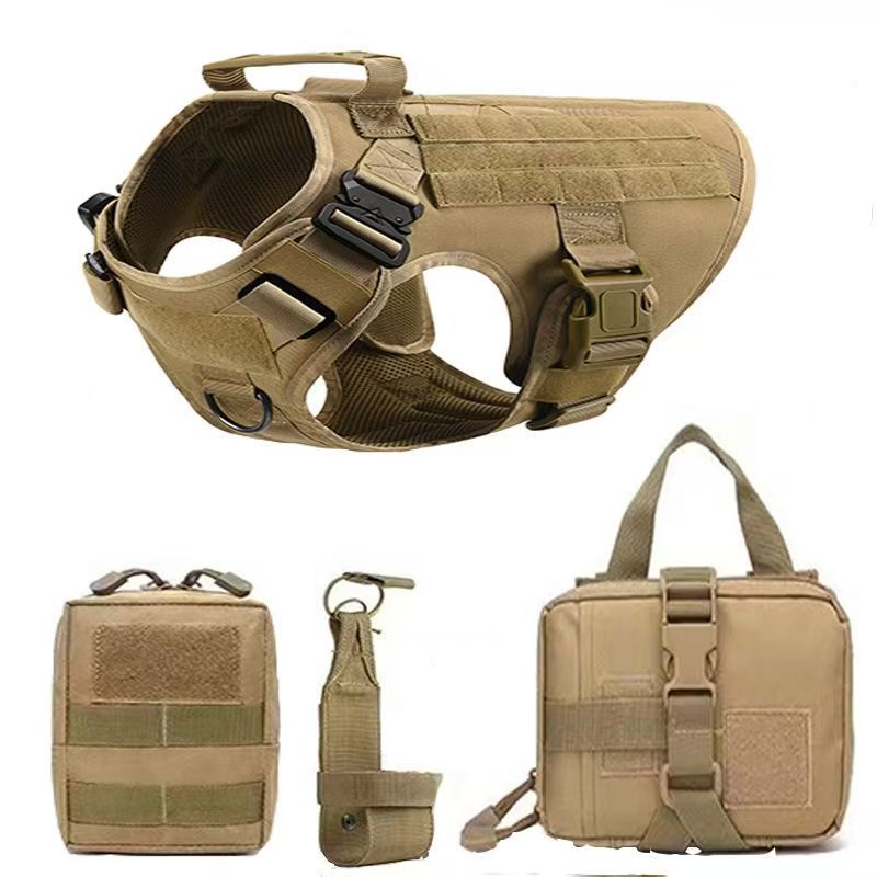 Kit de aventura para perros | Chaleco outdoor + accesorios de paseo